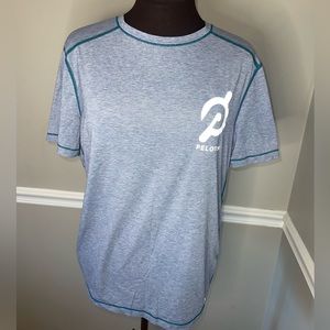 Solfire PELOTON Mens Gray Athletic Shirt M‎